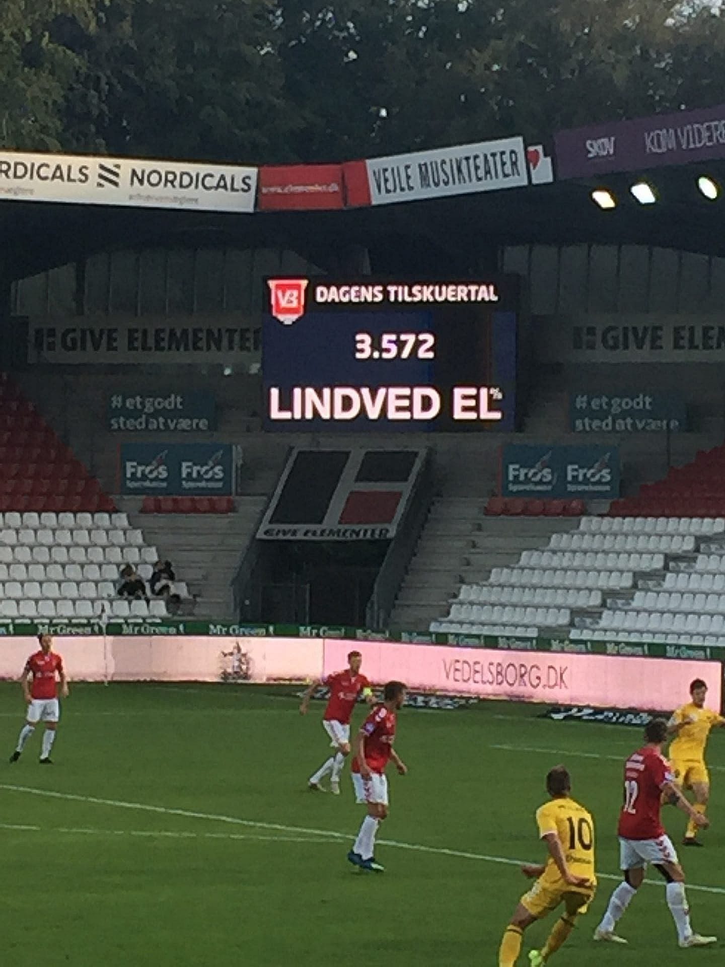 Lindved El sponsor Vejle Boldklub